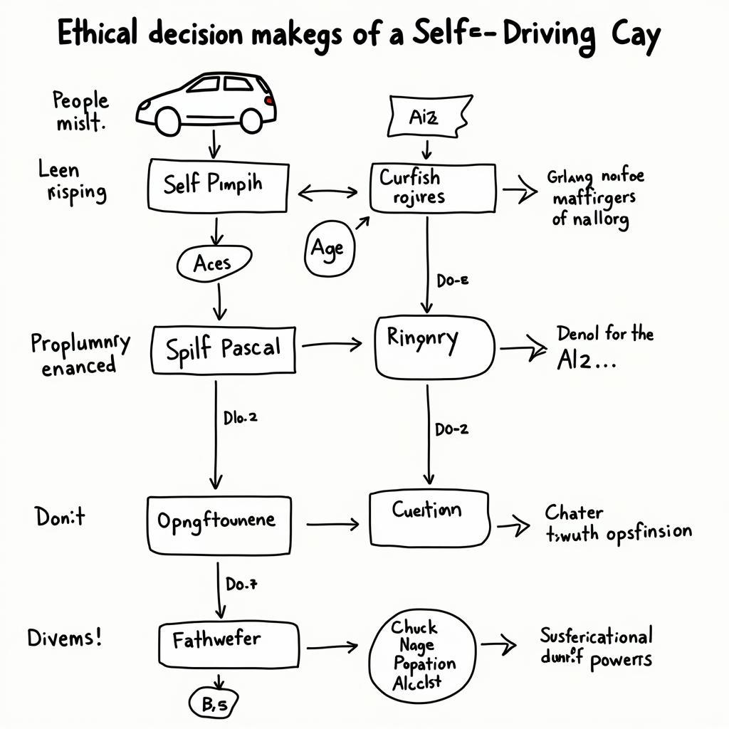 Self-Driving Car Moral Programming Algorithm Visualization