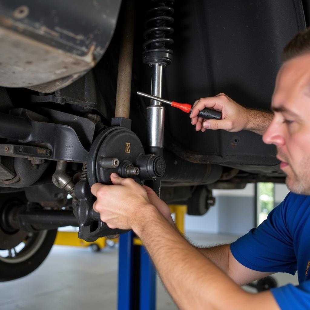 Skoda Suspension Inspection