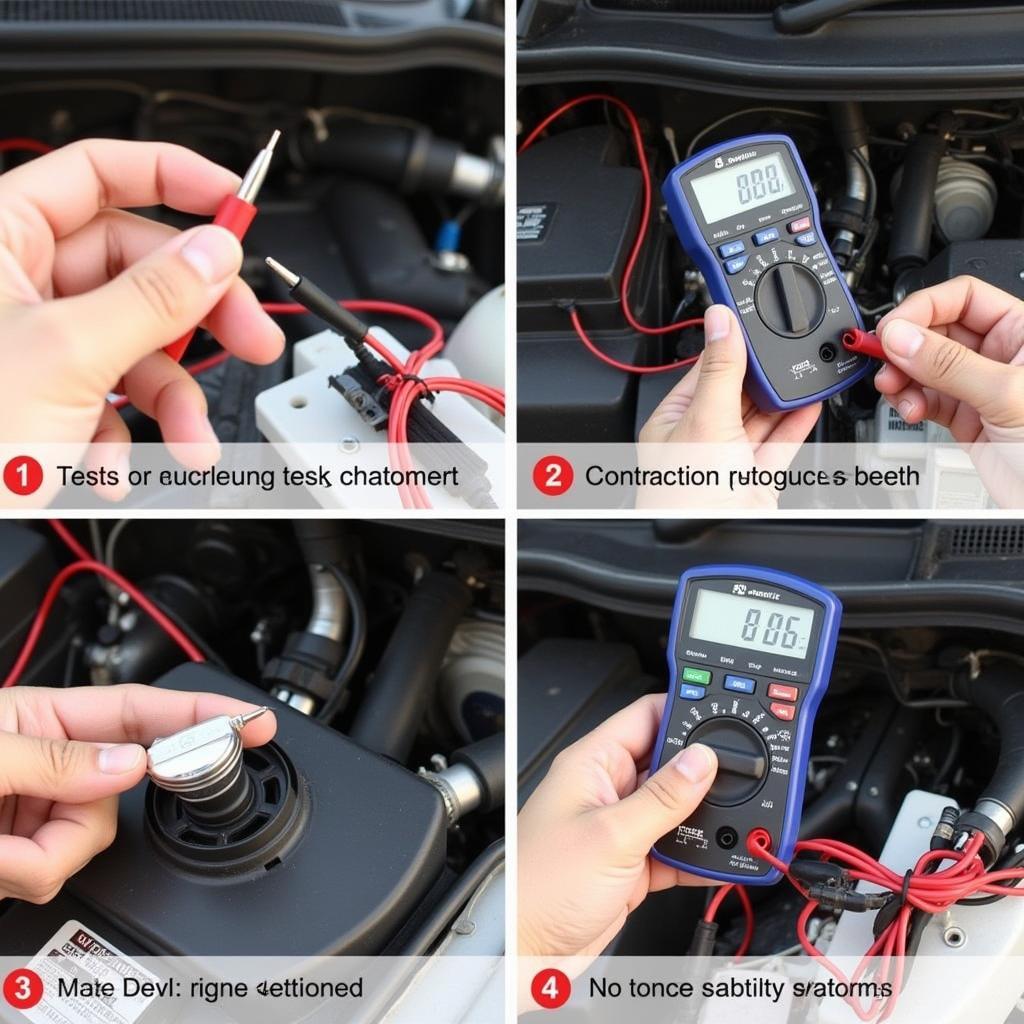 Smart Car Fuel Level Sensor Testing