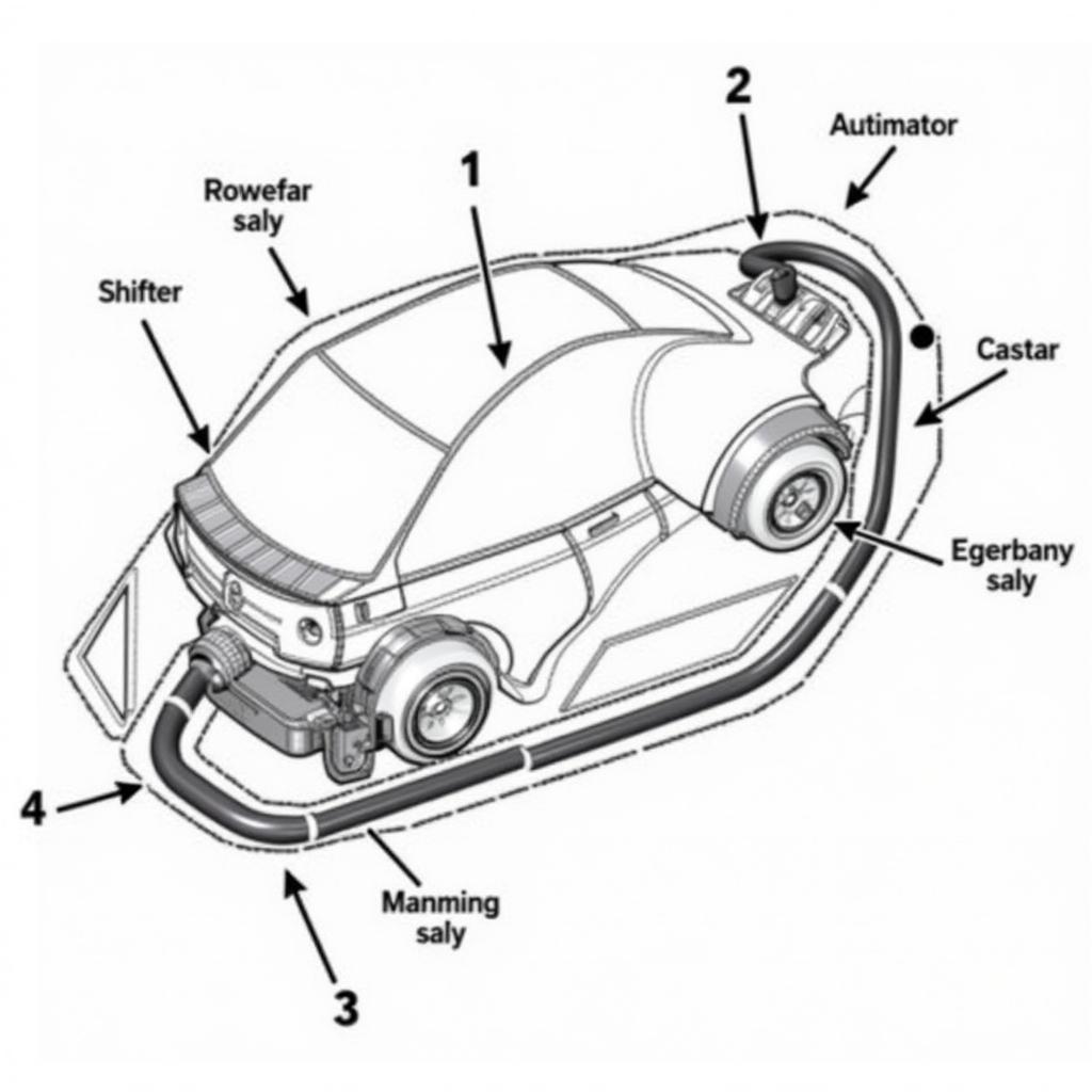 2009 Smart Car Shifter Mechanism Diagram