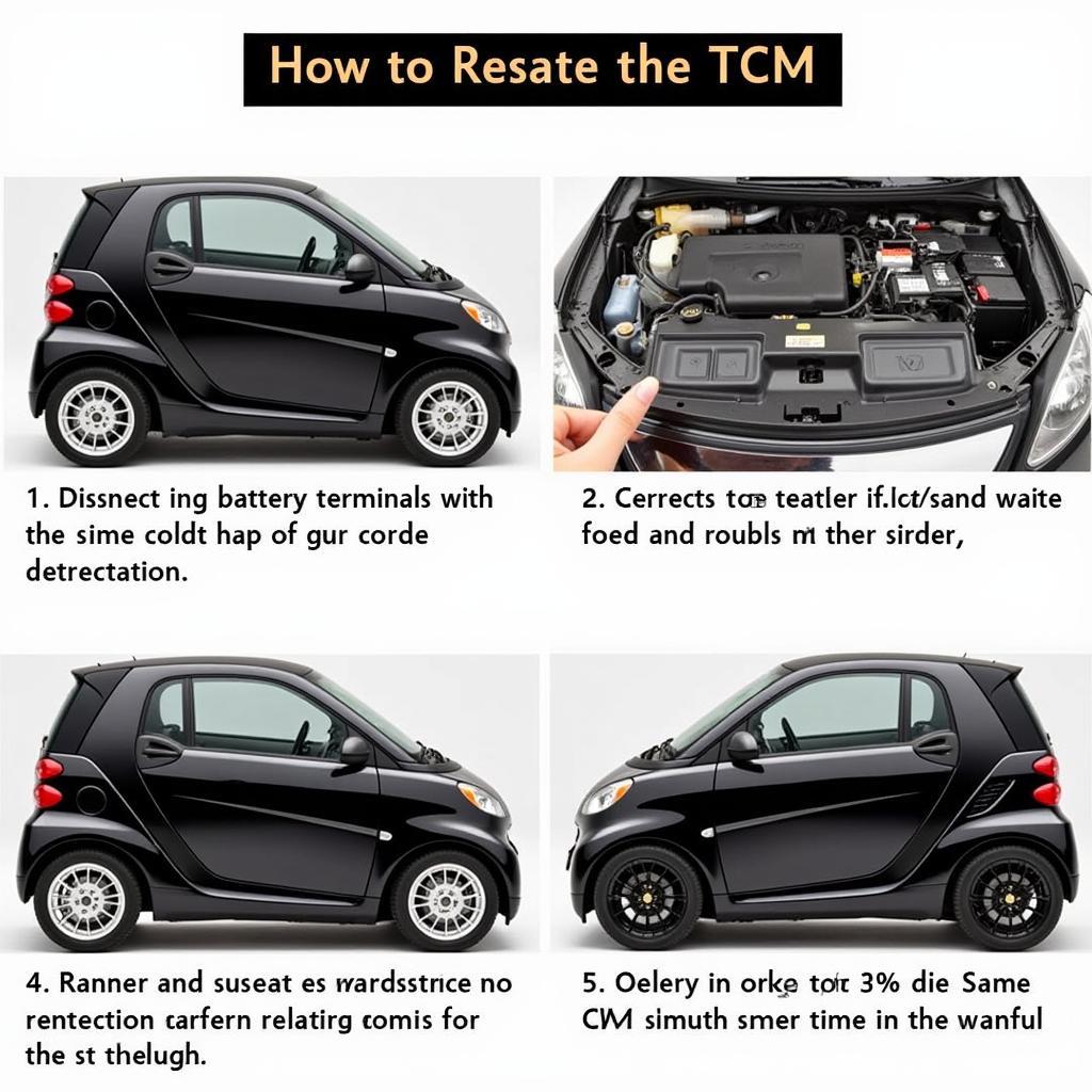 Resetting the TCM on a 2009 Smart Car