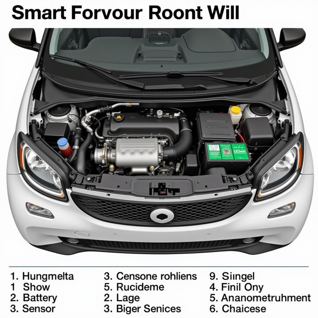 Smart Fortwo Engine Compartment: Identifying Key Components