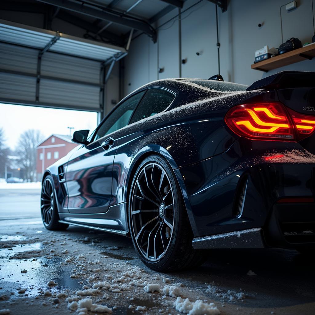 Storing Car in Garage for Sony Stereo Cold Weather Protection