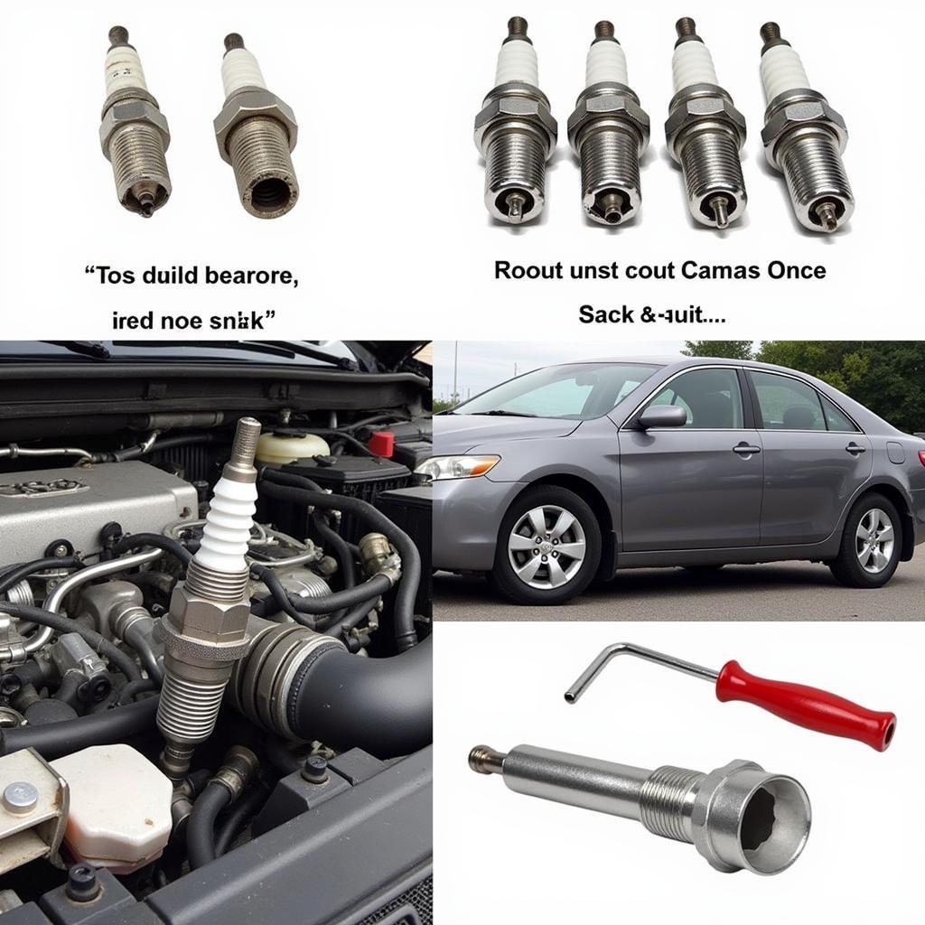 Toyota Camry Spark Plug Replacement at 128,000 Miles