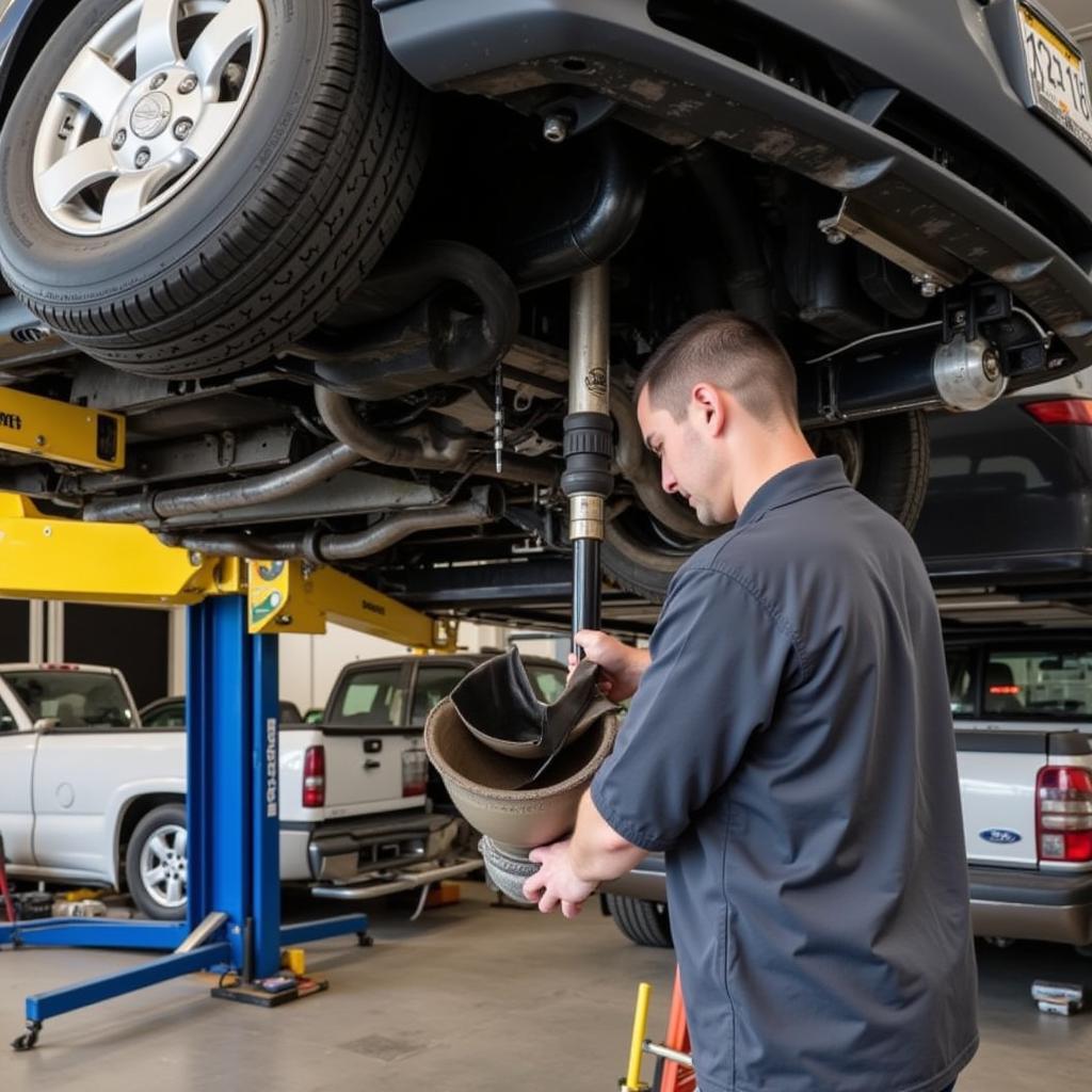 Spokane Car Oil Change Process