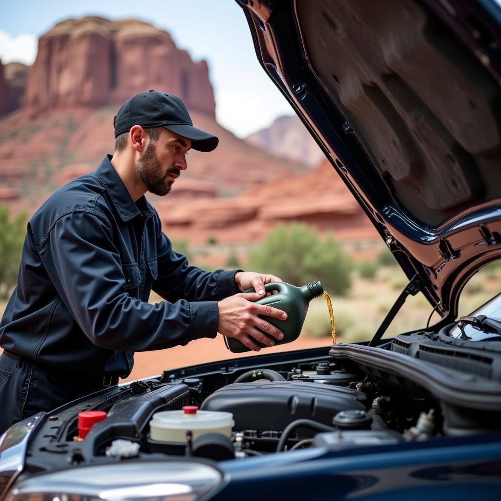 Oil change service in St. George Utah