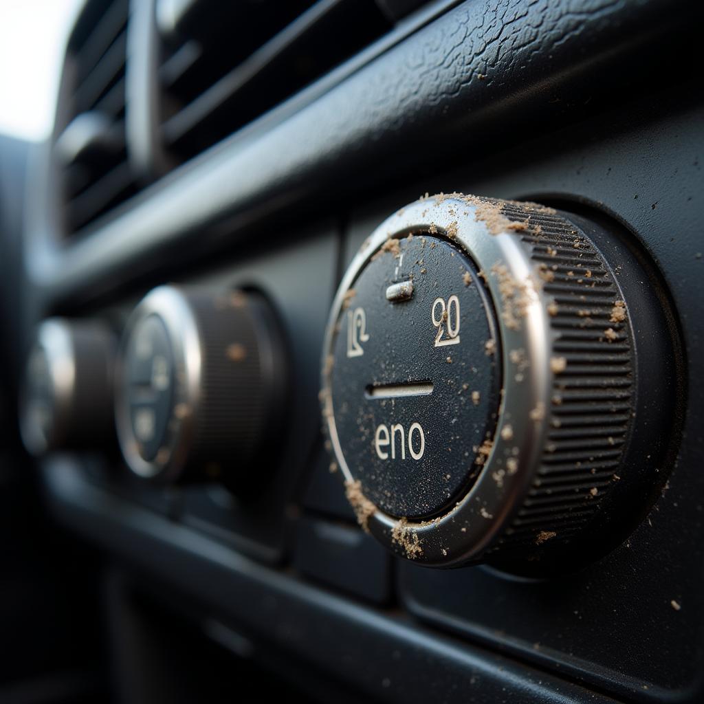 Sticky Car Buttons on Climate Control System