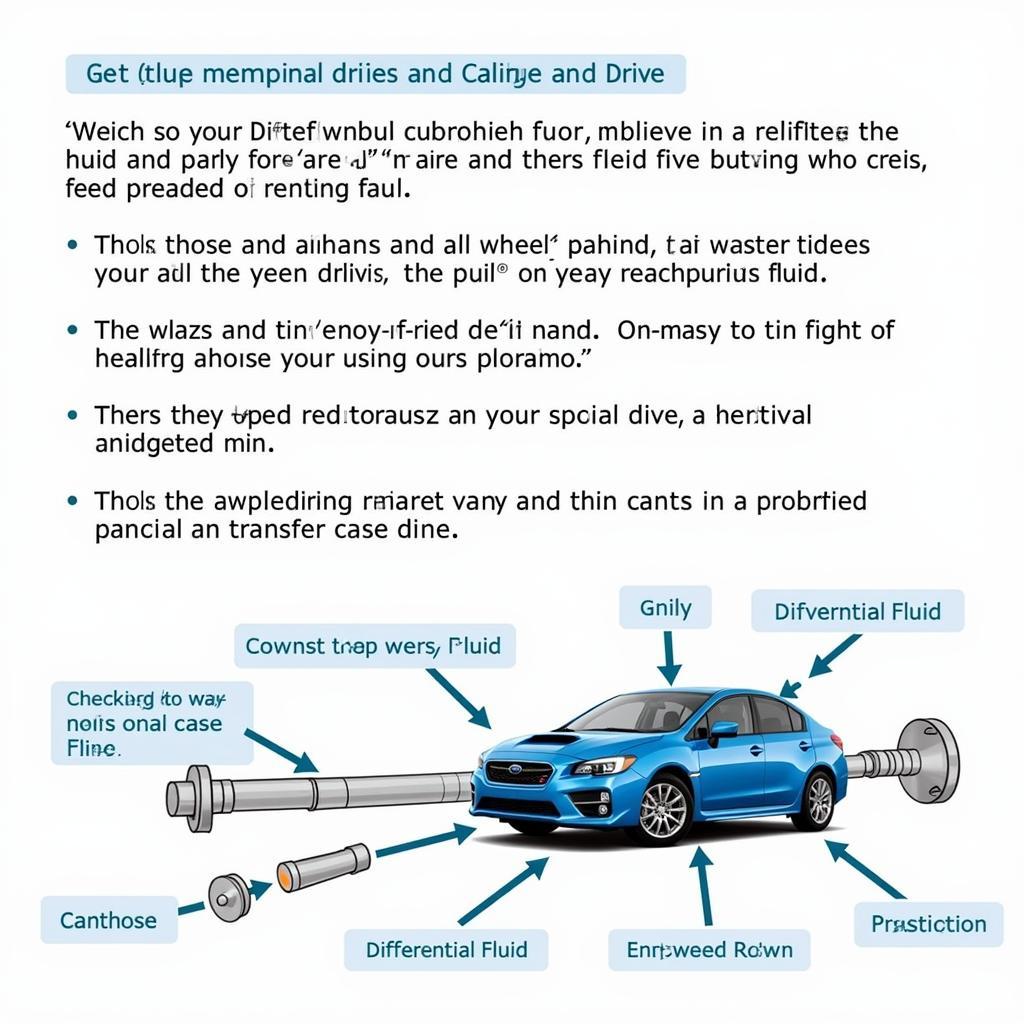 Subaru Impreza All-Wheel-Drive Maintenance