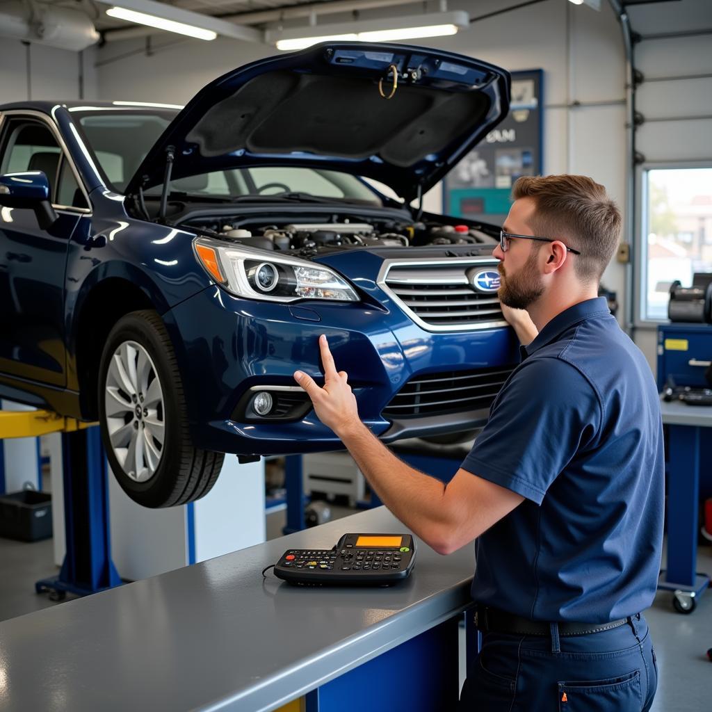 Subaru Legacy Expert Mechanic Inspection