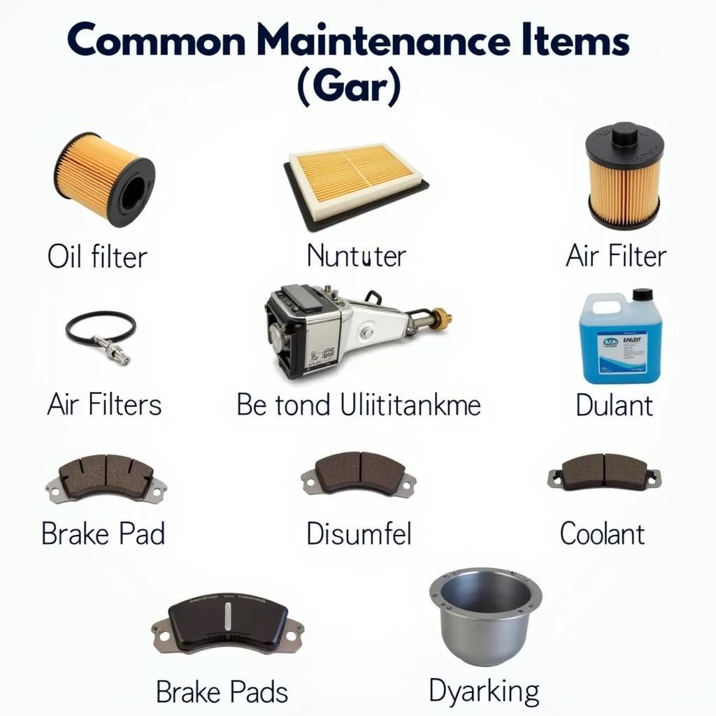 Swift Diesel Common Maintenance Items