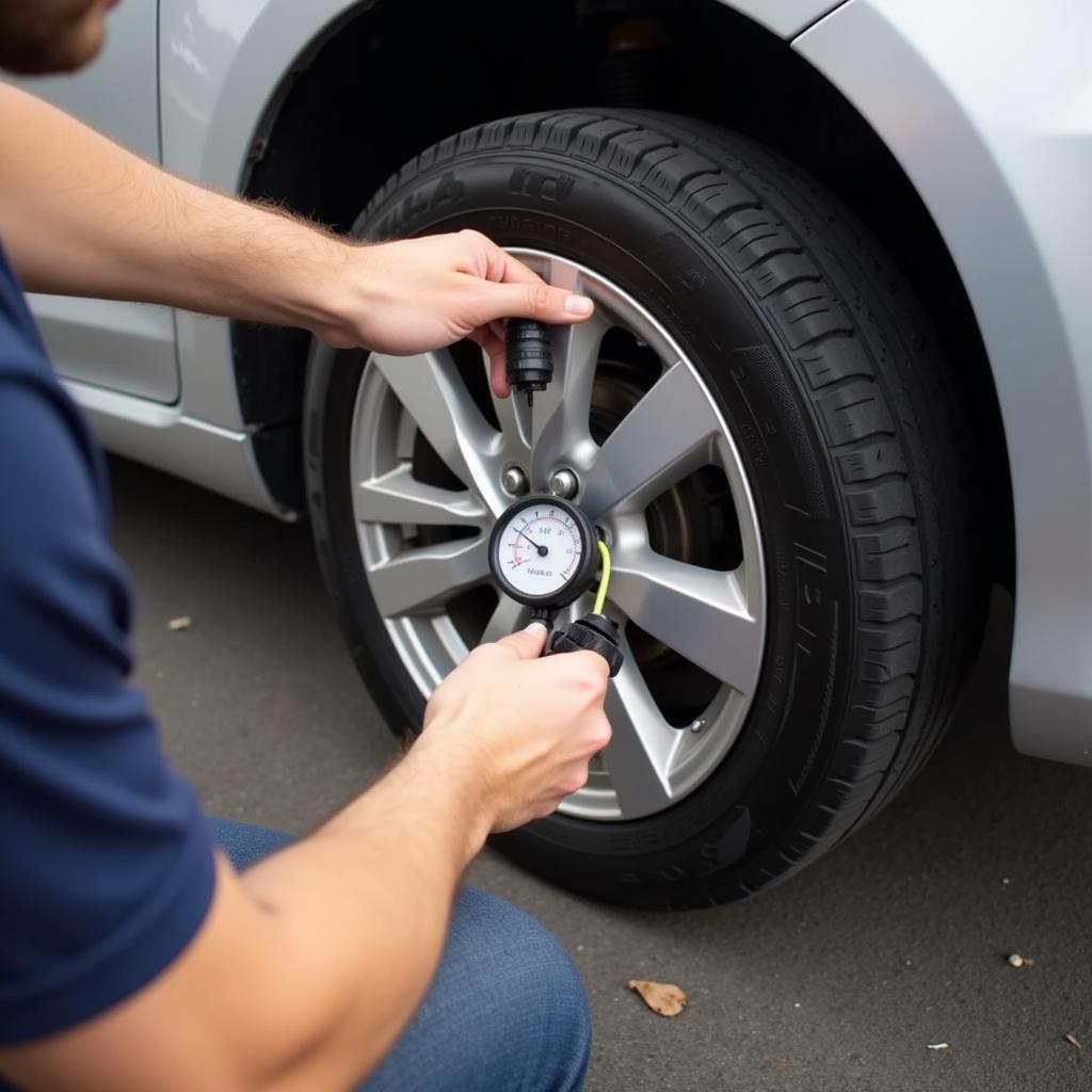 Teaching Car Maintenance Basics: Oil Change and Tire Pressure Check