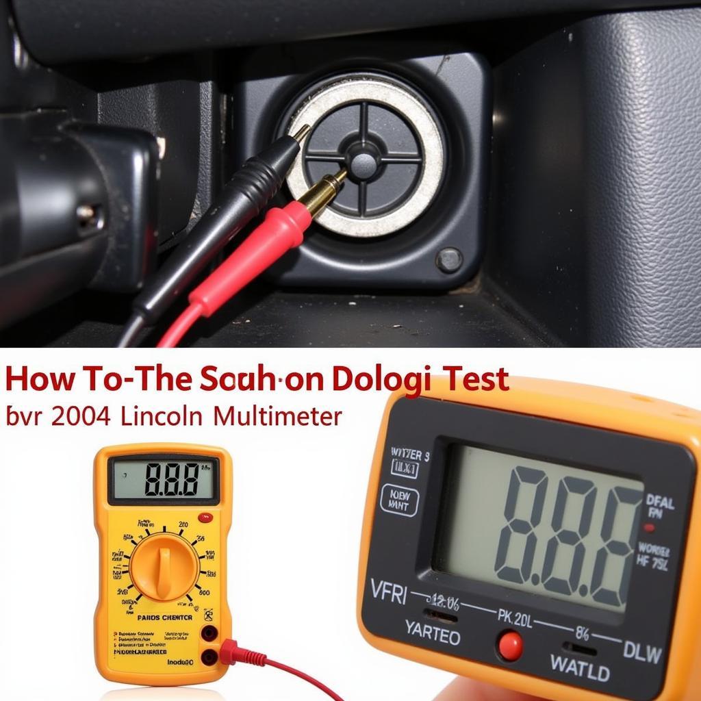 Testing the Starter Solenoid on a 2004 Lincoln Town Car