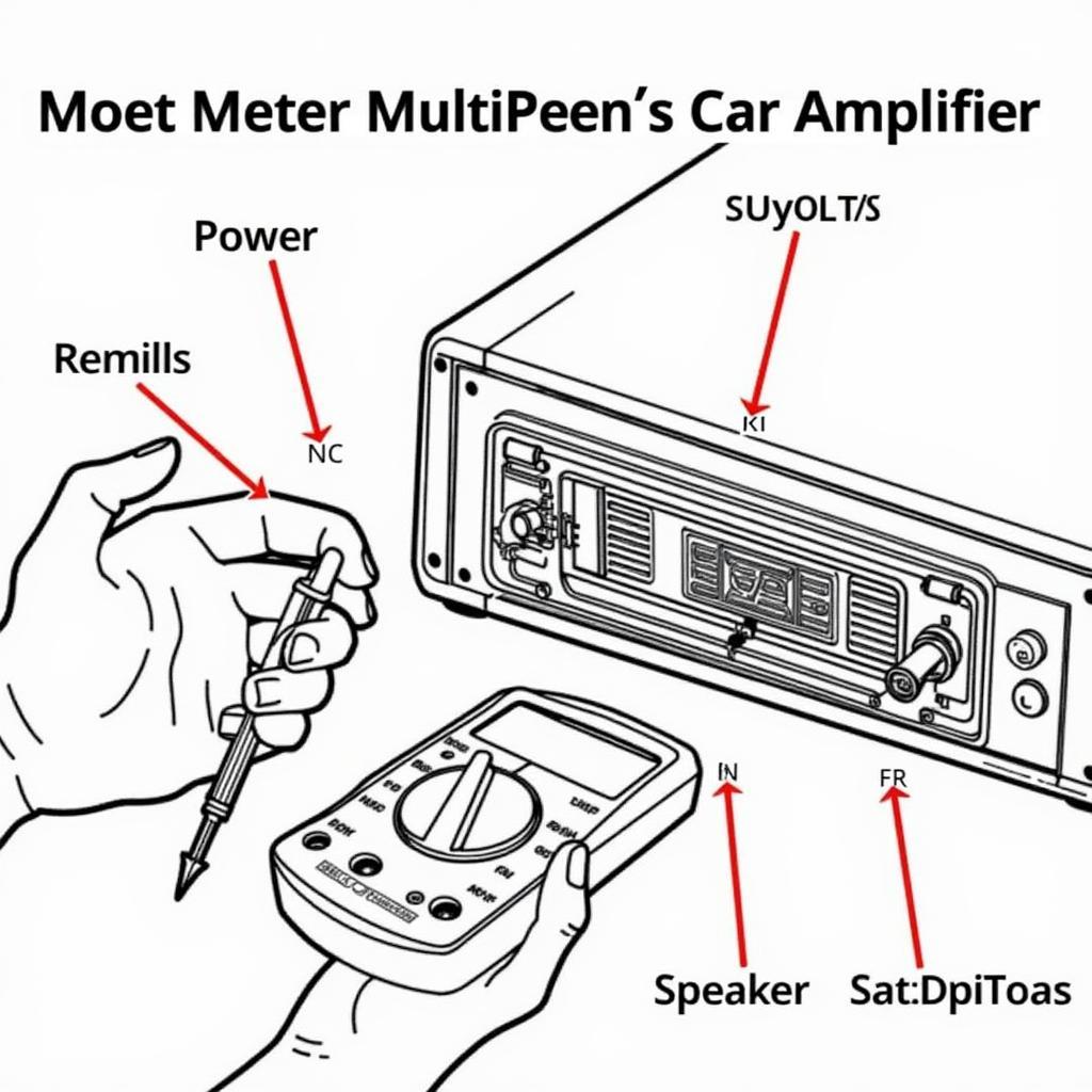 Using a Multimeter to Test a Car Amp