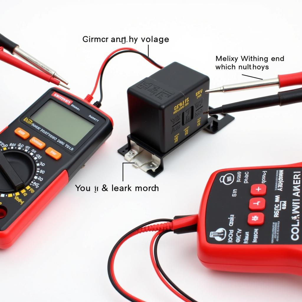 Testing a Car Relay with a Multimeter