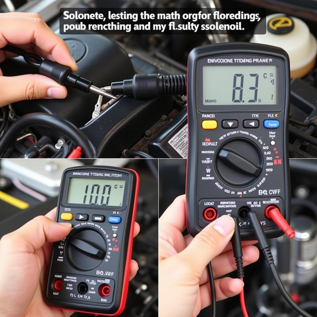 Testing a Car Solenoid with a Multimeter