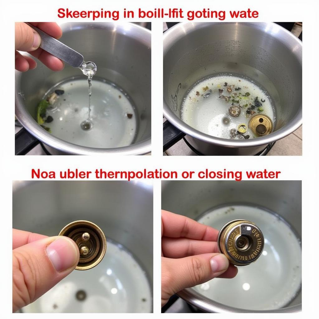 Testing Car Thermostat in Boiling Water