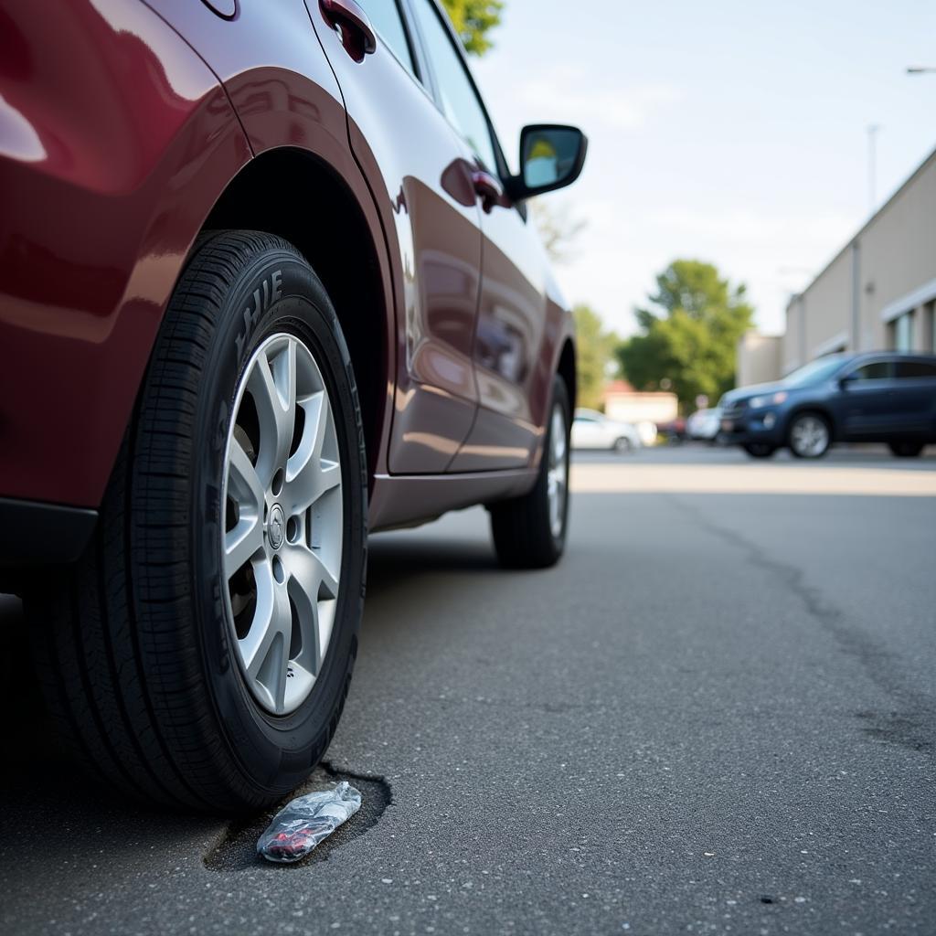 Tire Damage in Car Rental Fleet