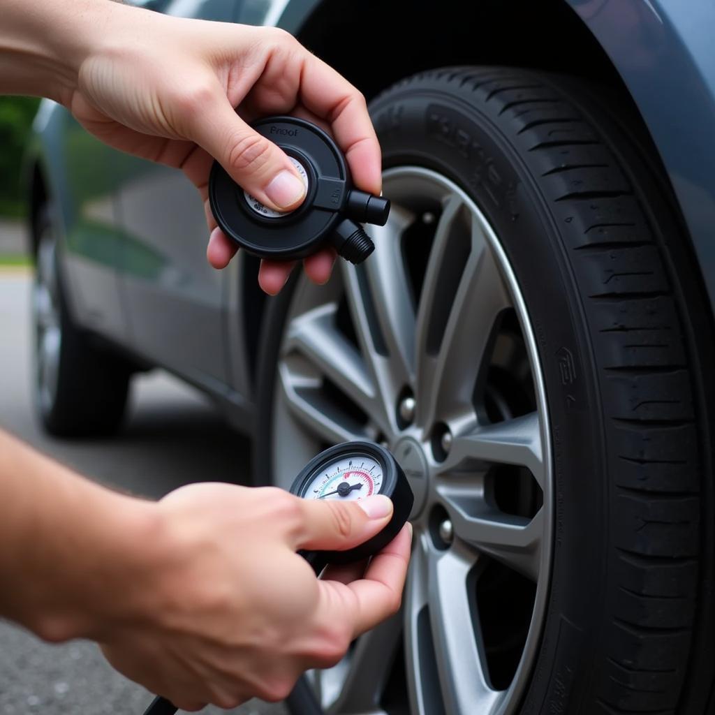 Checking Tire Pressure