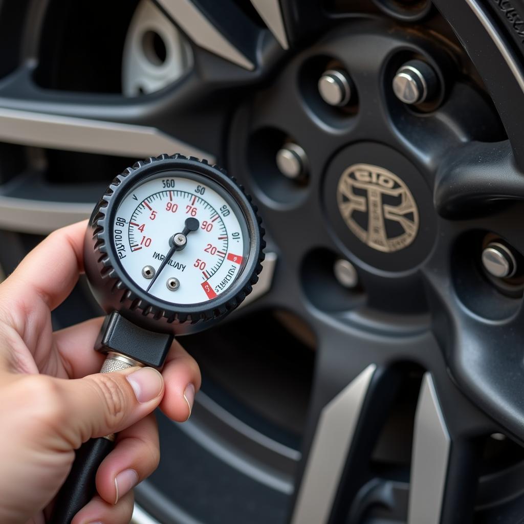 Checking Tire Pressure