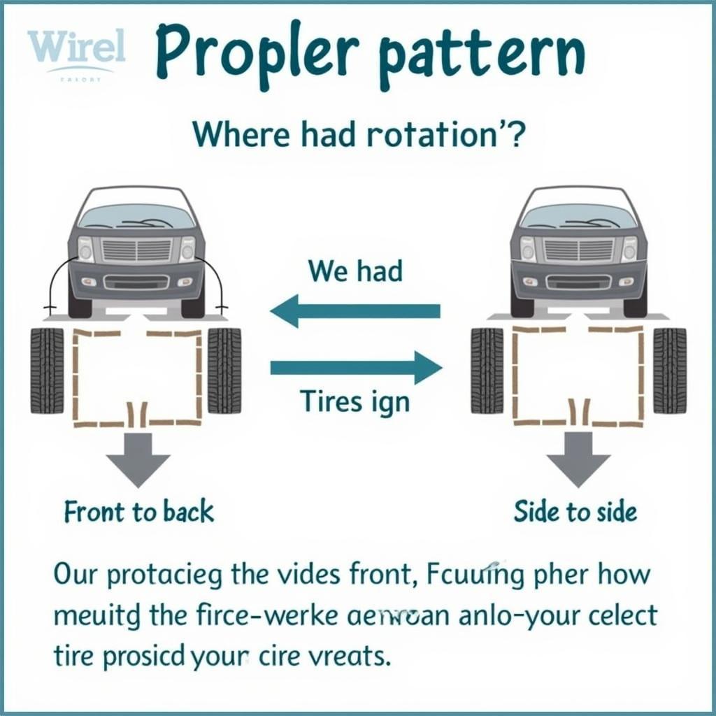 Tire Rotation Diagram