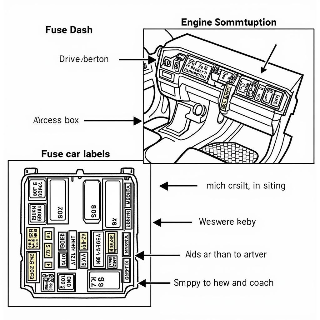 Toyota Car Fuse Box Location