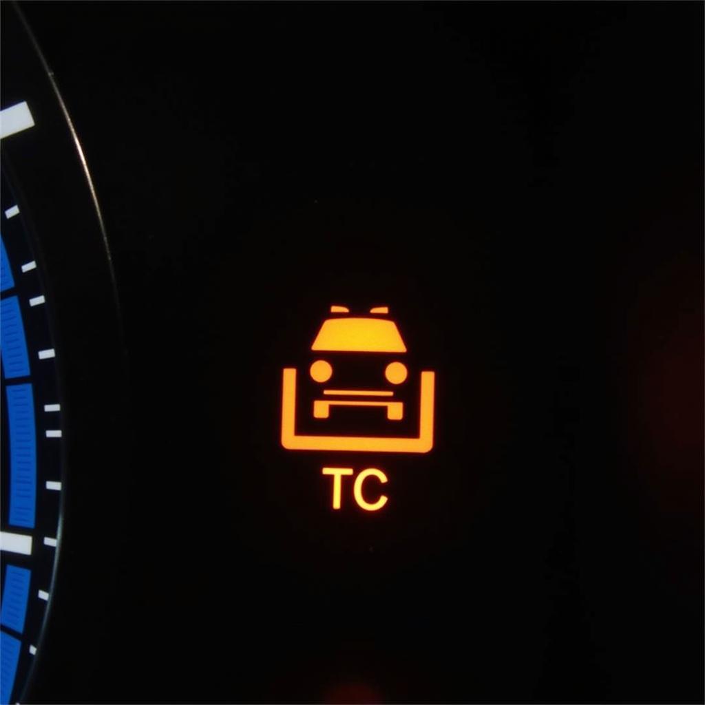 Traction Control Light on Dashboard