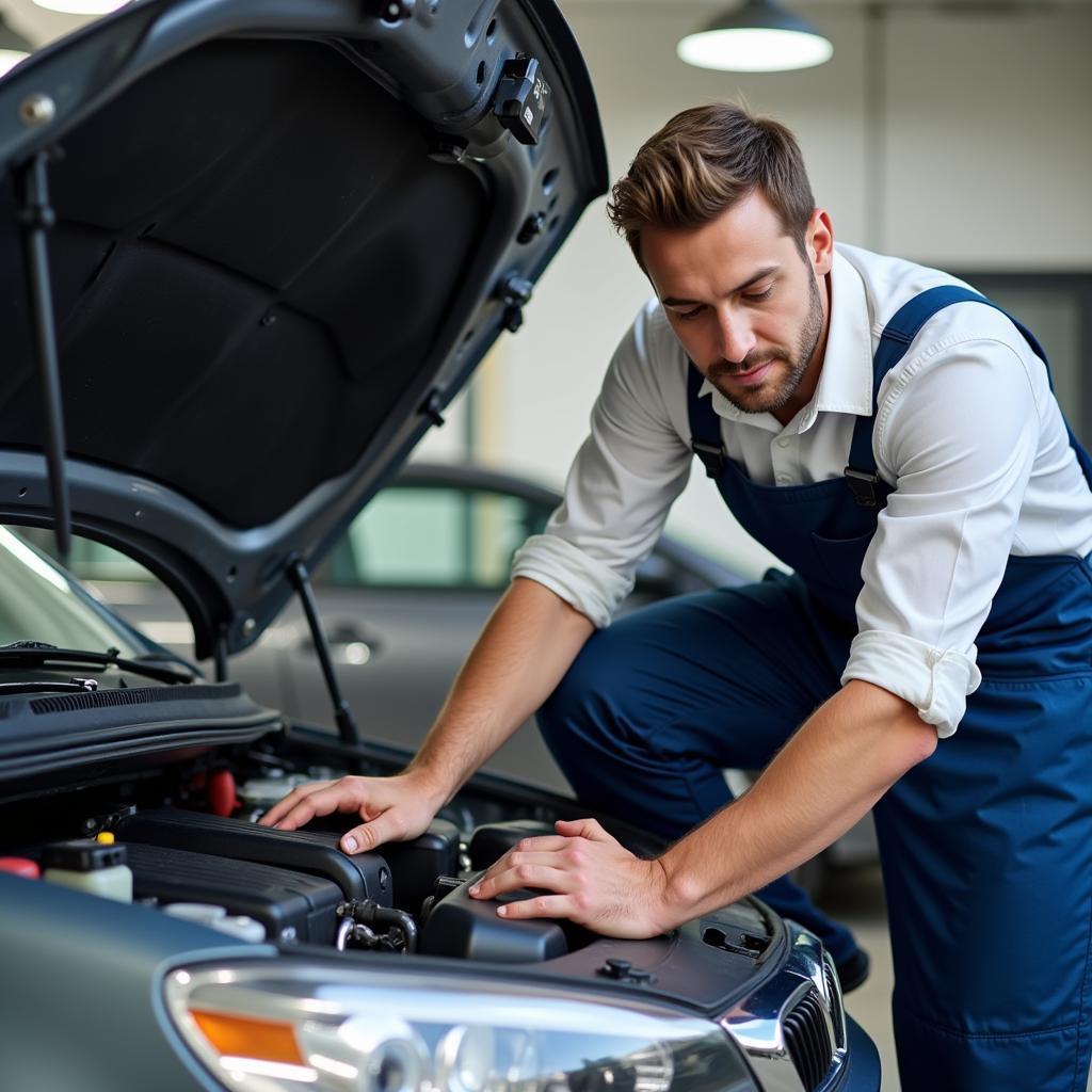 Assessing Car Damage Before Trade-In