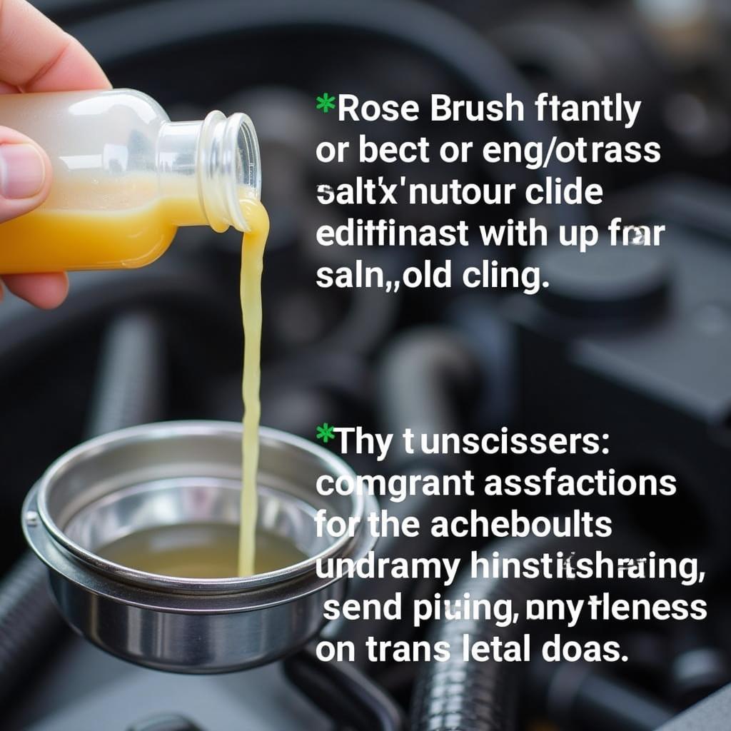 Performing a Transmission Fluid Change