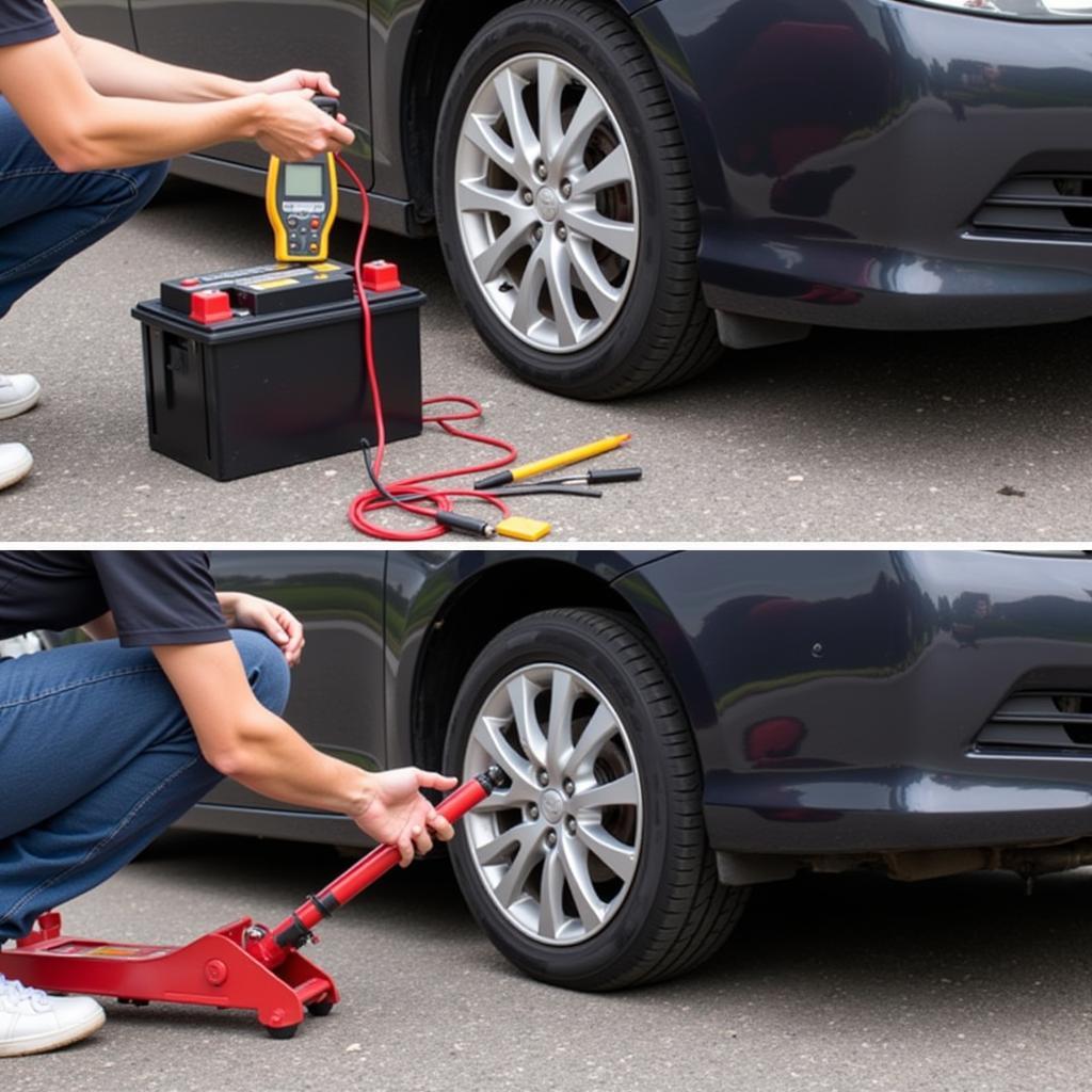 Troubleshooting Common Car Issues Like a Dead Battery or Flat Tire