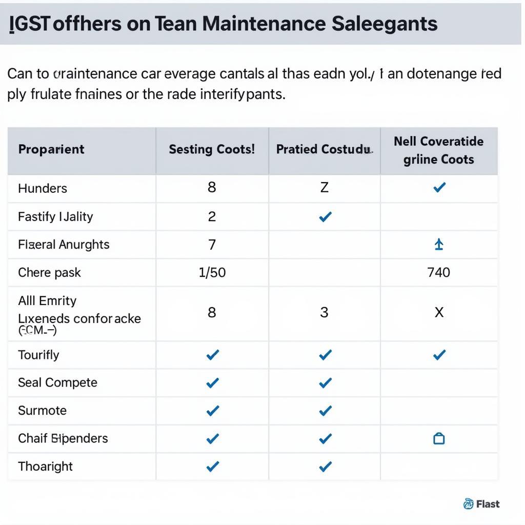 Types of Car Maintenance Agreements in Las Vegas