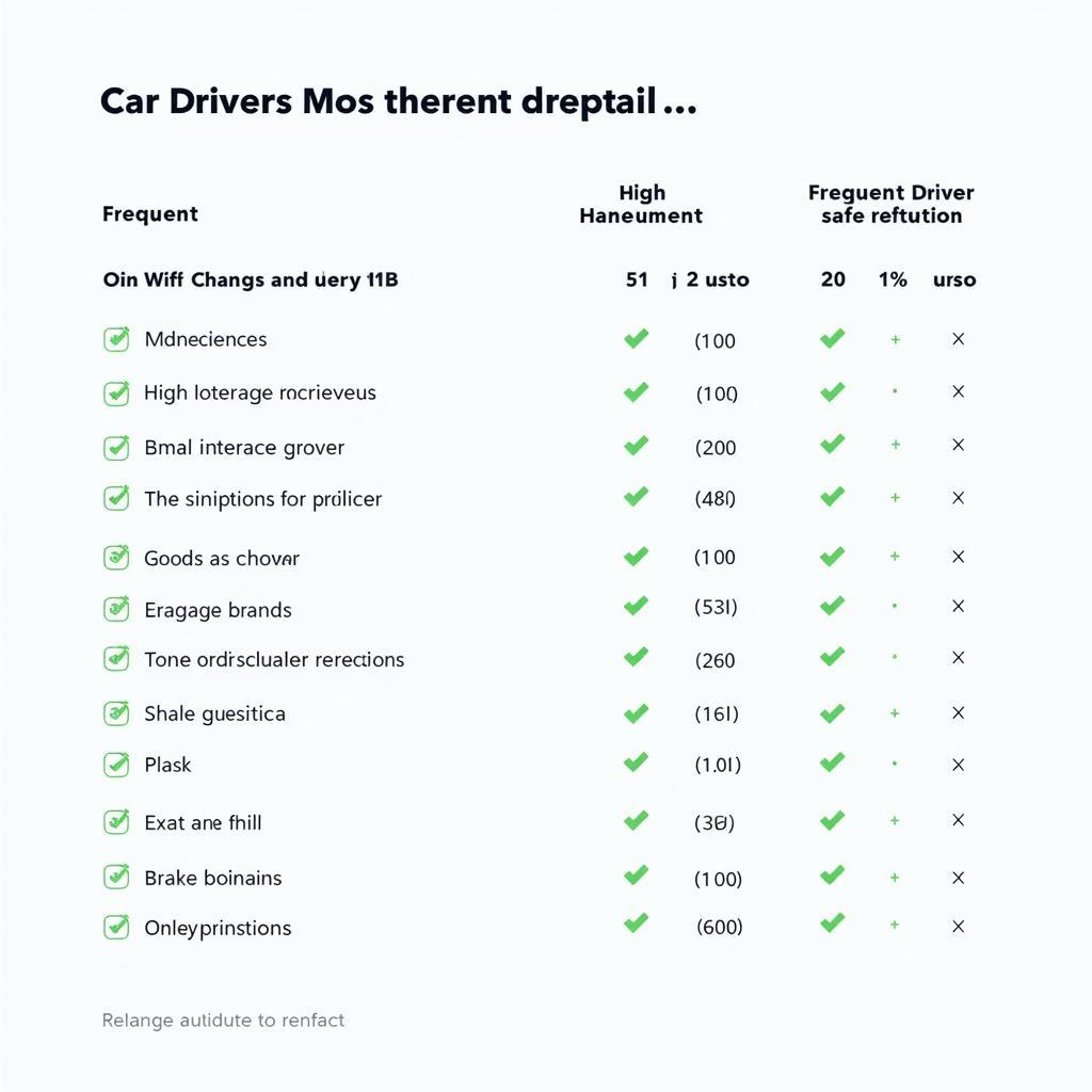 Uber Driver Car Maintenance Schedule