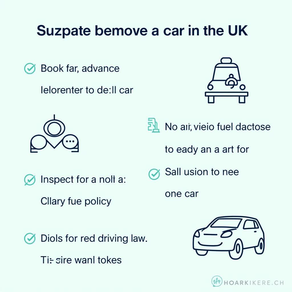 Essential Checklist for UK Car Rental