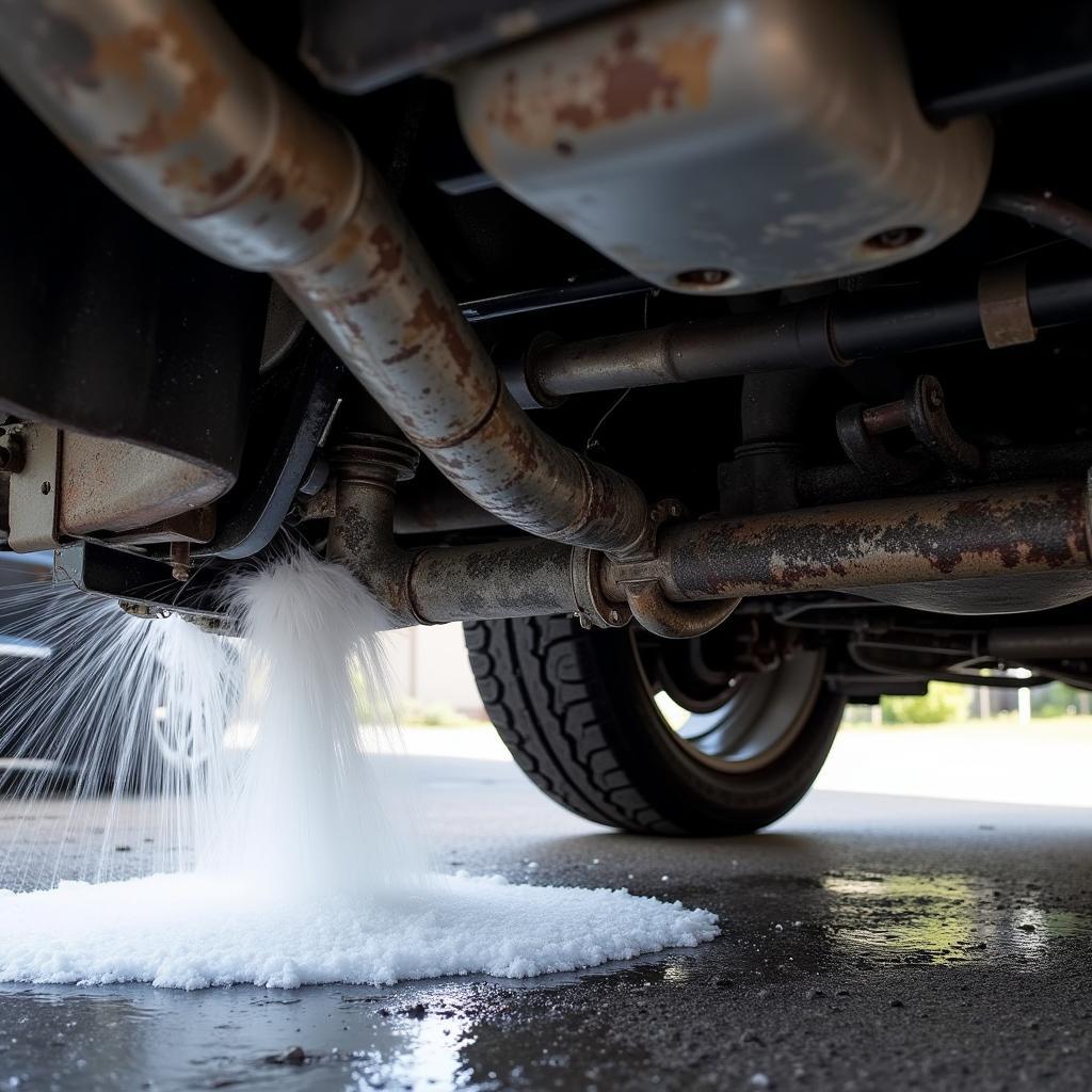 Undercarriage Wash Preventing Corrosion