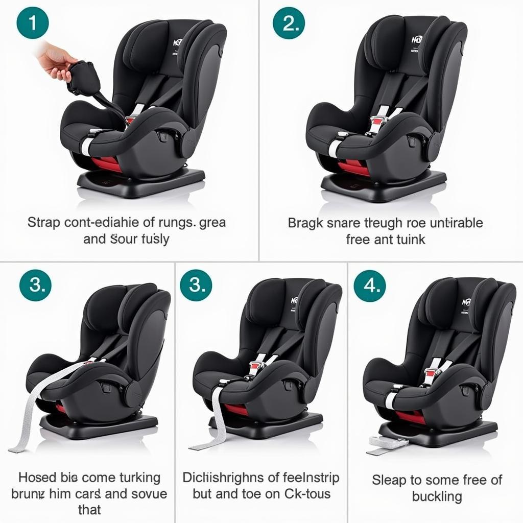 Untwisting Cybex Car Seat Straps