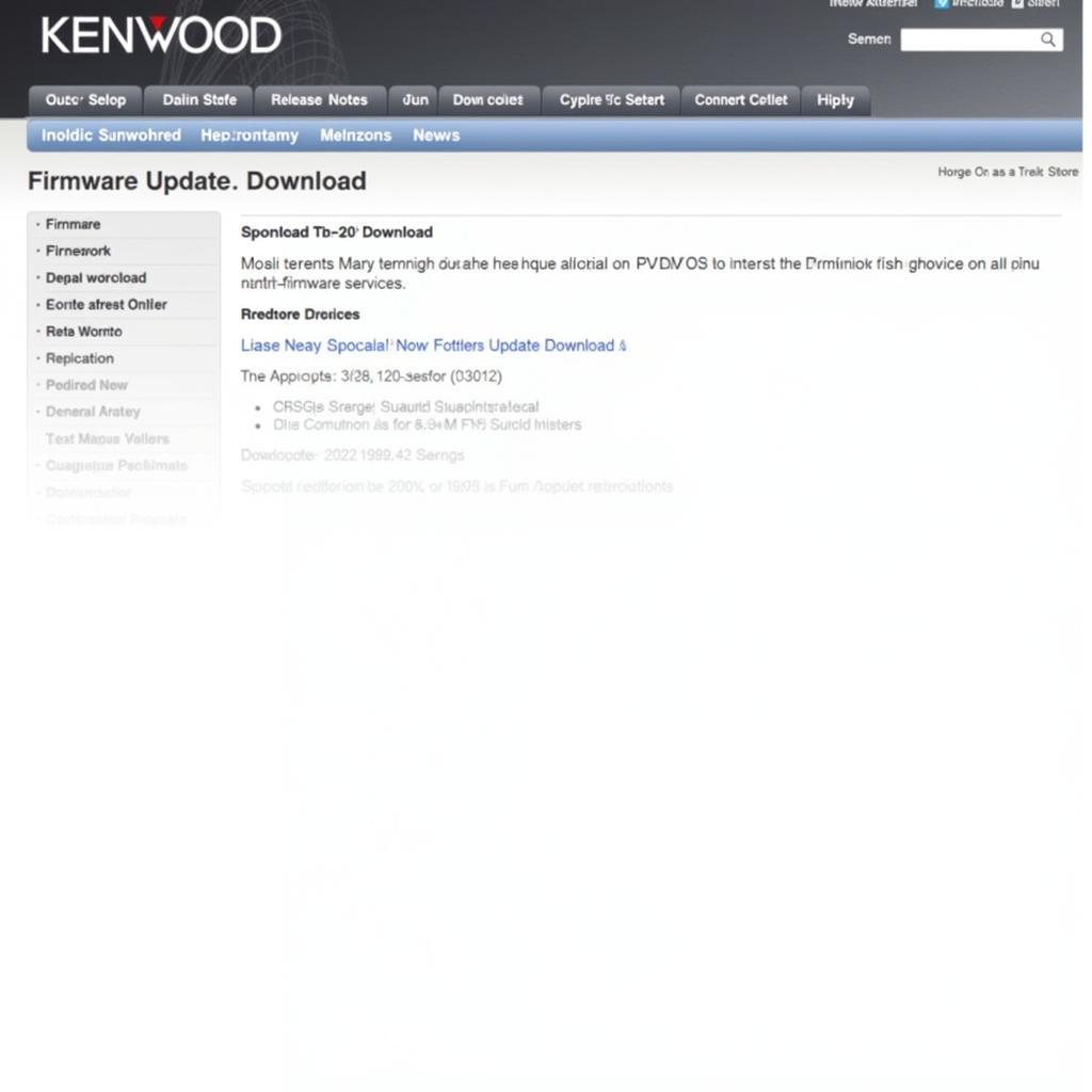 Updating Kenwood Firmware for Bluetooth Fix