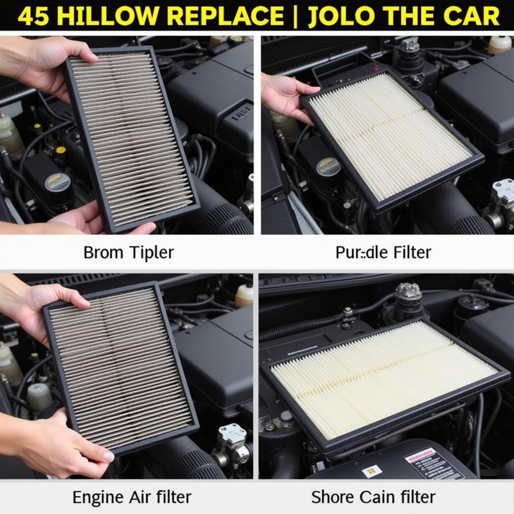 Replacing Air and Cabin Filters in a Used Car