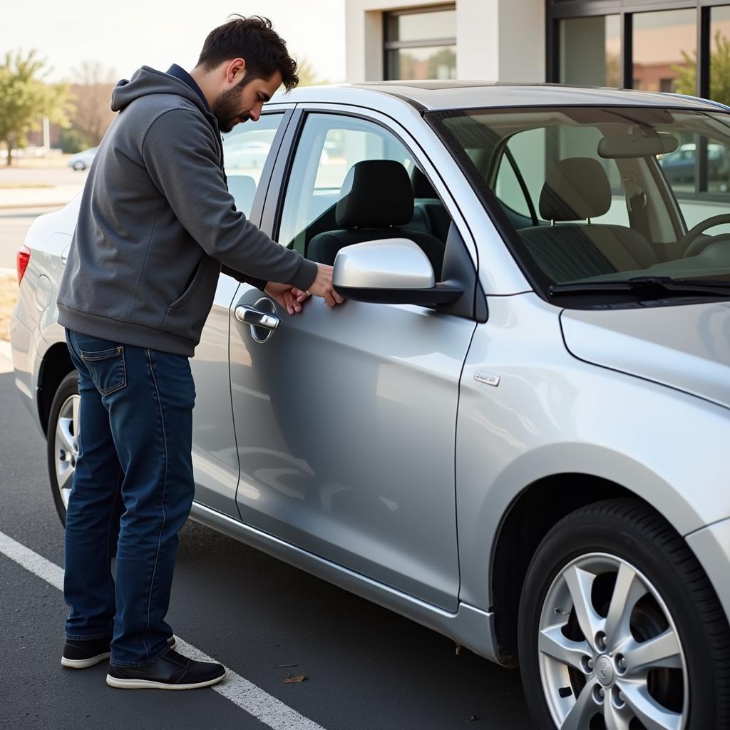 Inspecting a Used Car