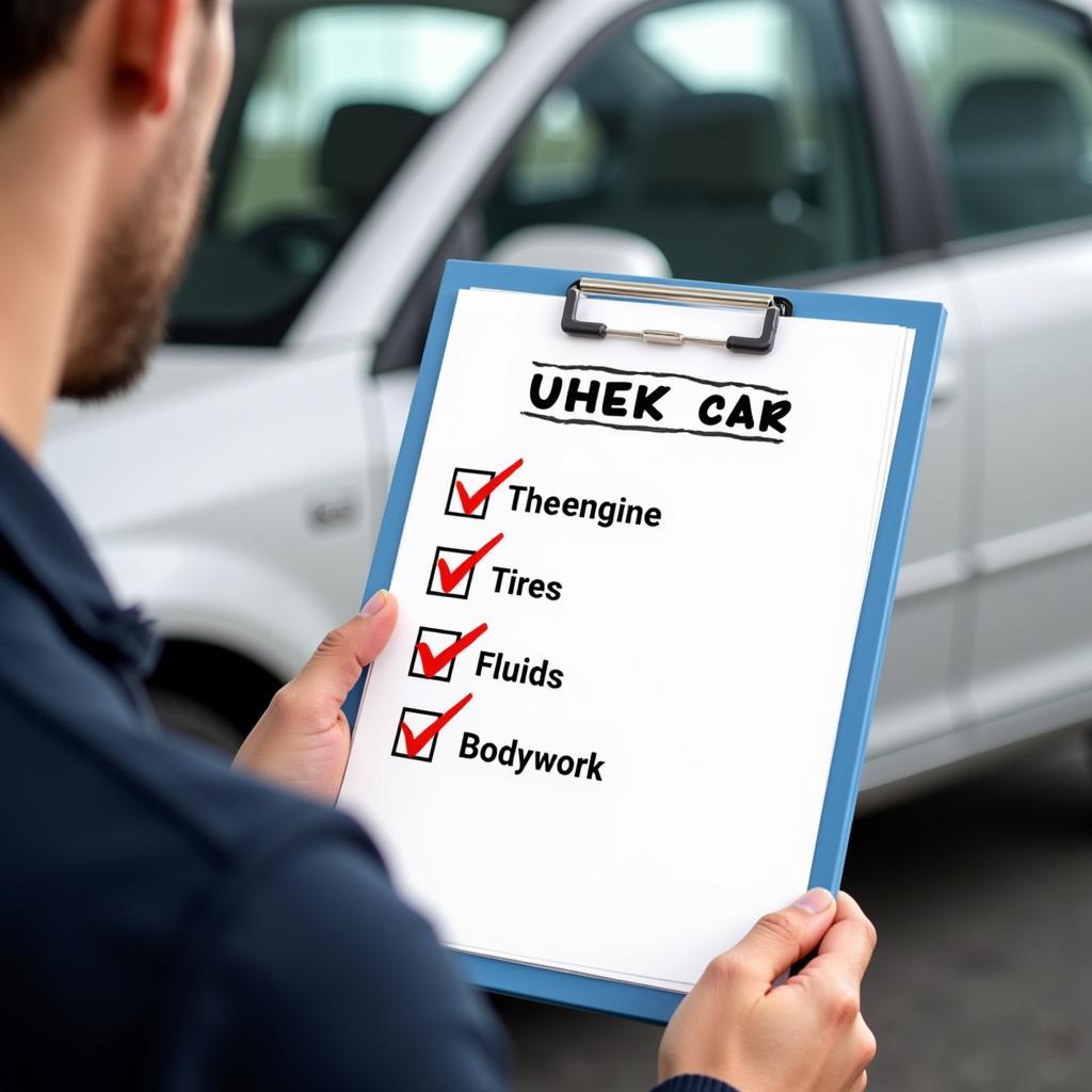 Used Car Inspection Checklist