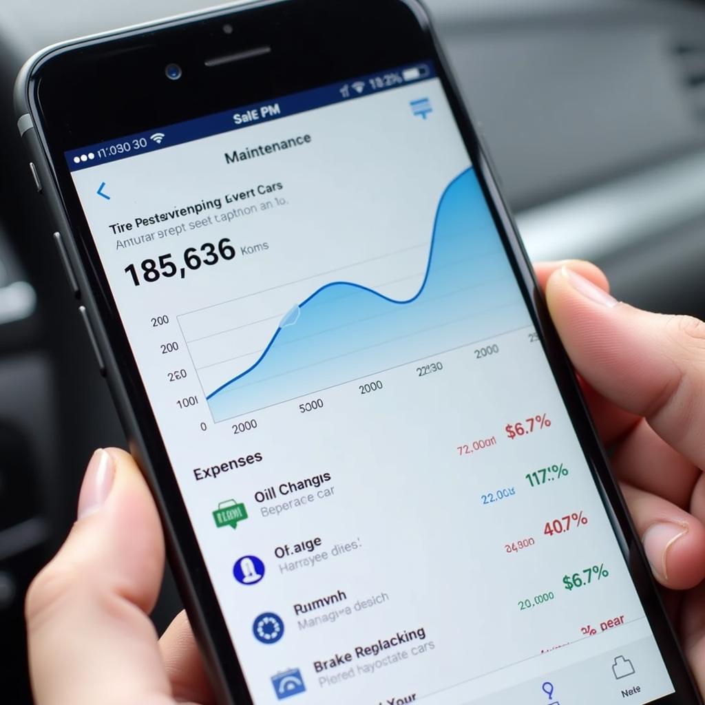 Using a Car Maintenance App to Track Expenses
