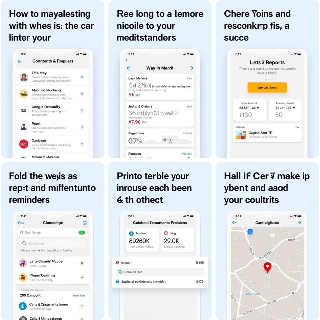 Using Car Maintenance App Effectively