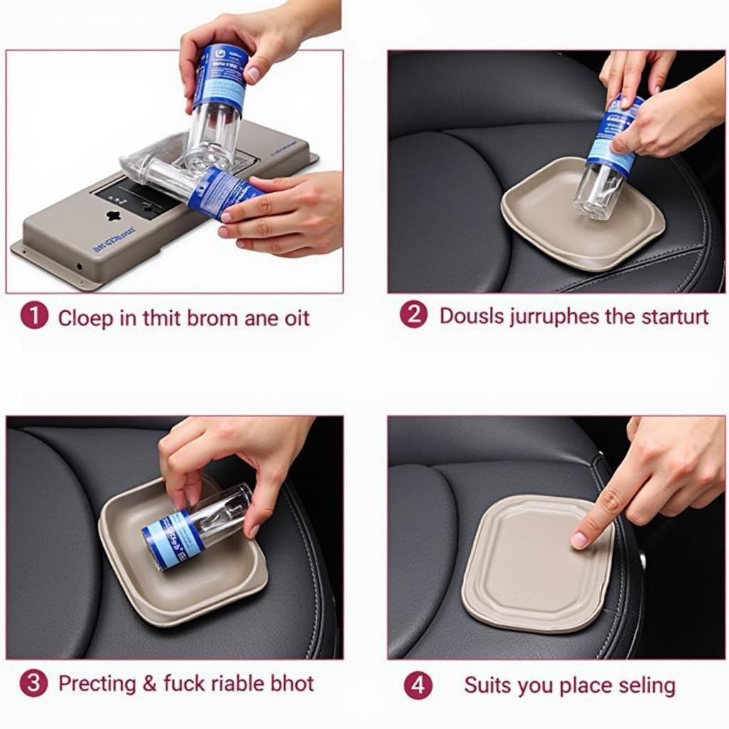 Using a Car Seat Repair Kit