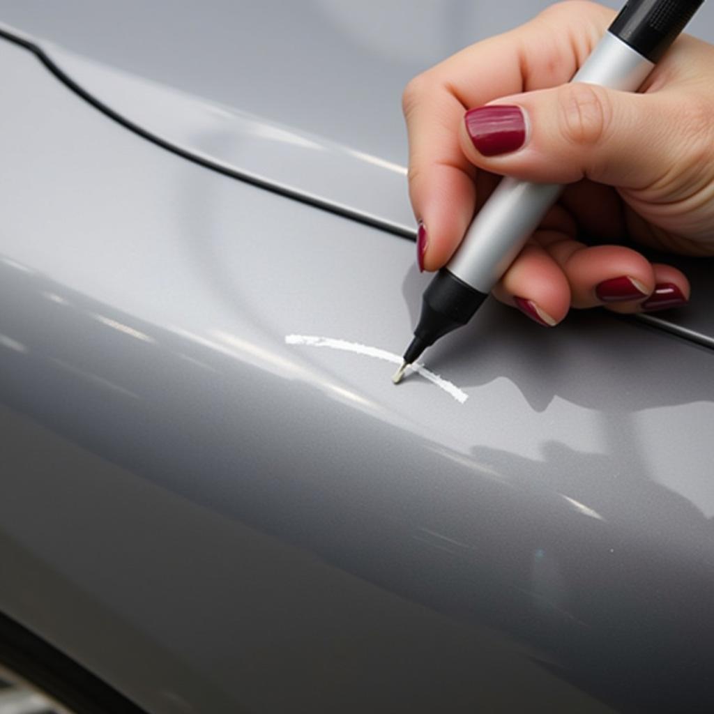 Using Touch Up Paint for Car Scratches