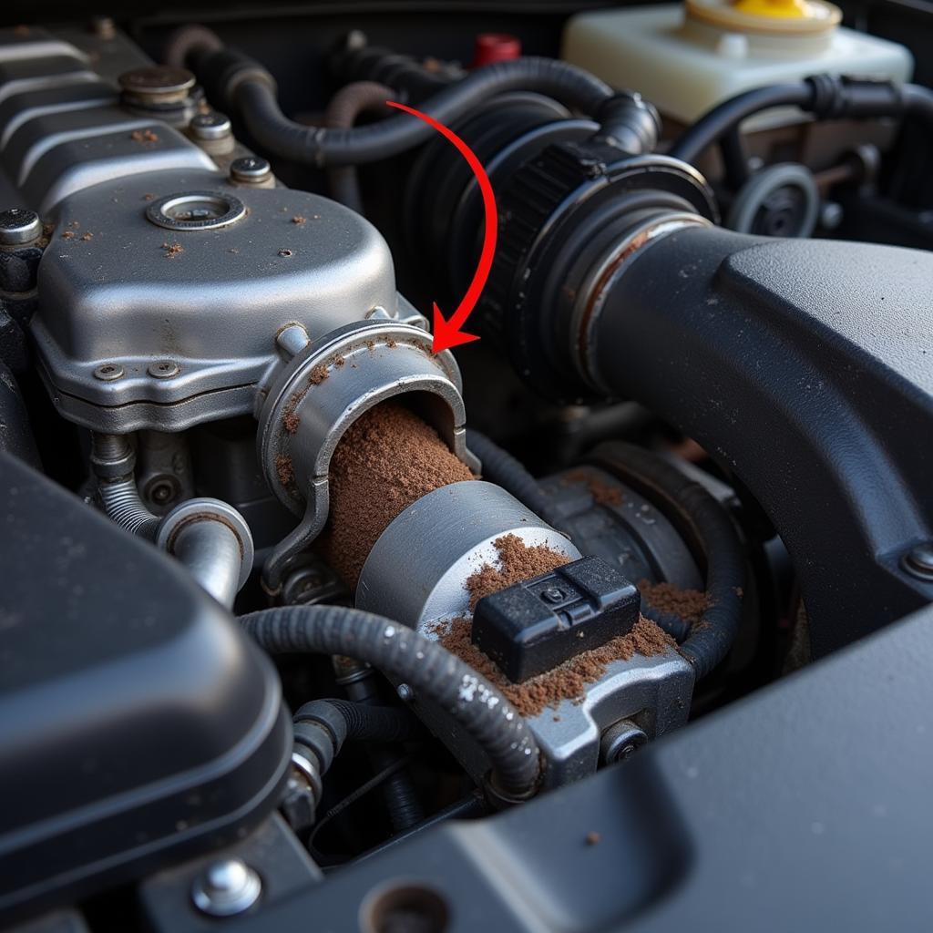 Vacuum Leak Causing Car Emission Problems