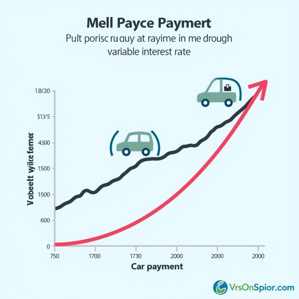 Variable Car Payment Graph