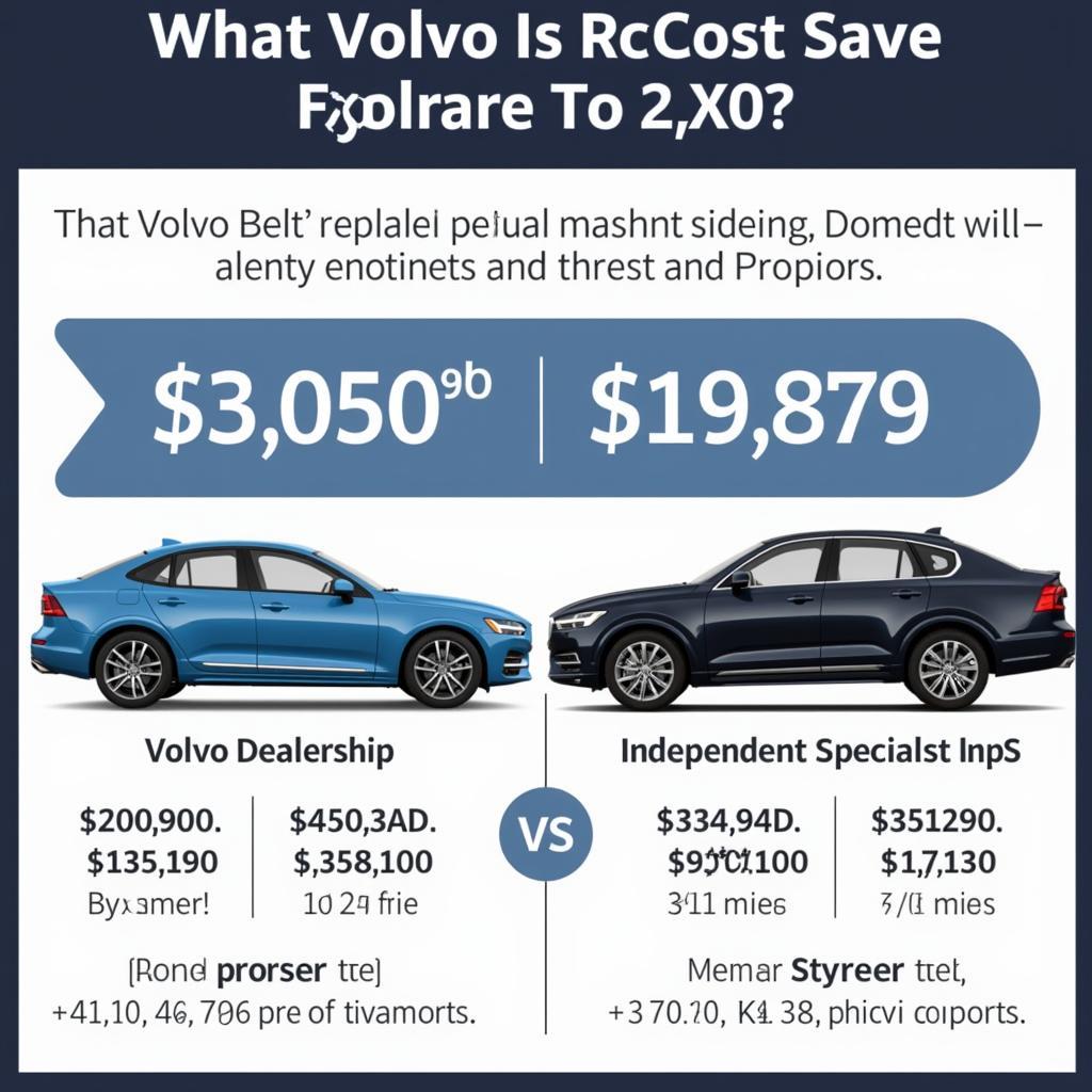 Volvo Repair Cost Comparison Between Dealership and Independent Mechanic