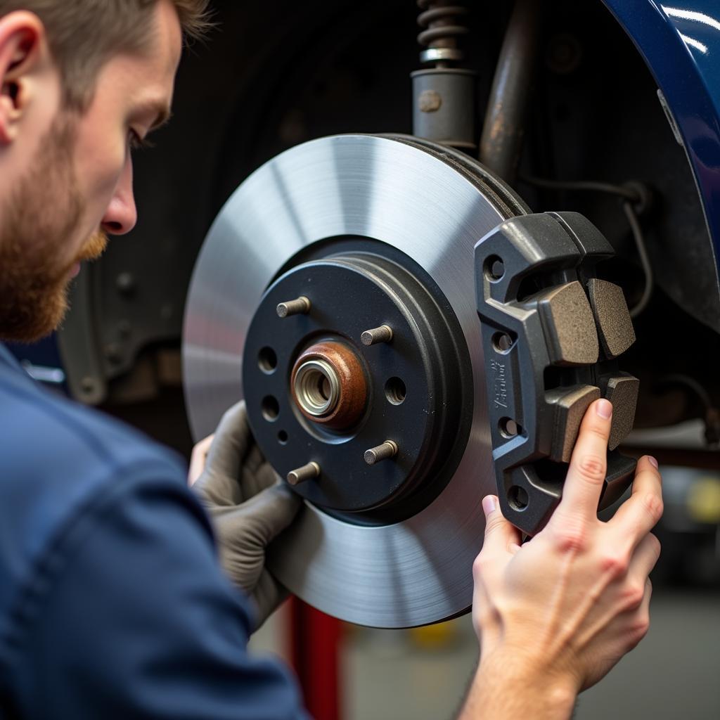 VW Brake Inspection