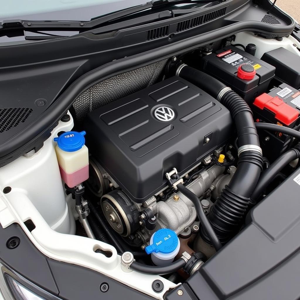 VW Engine Compartment