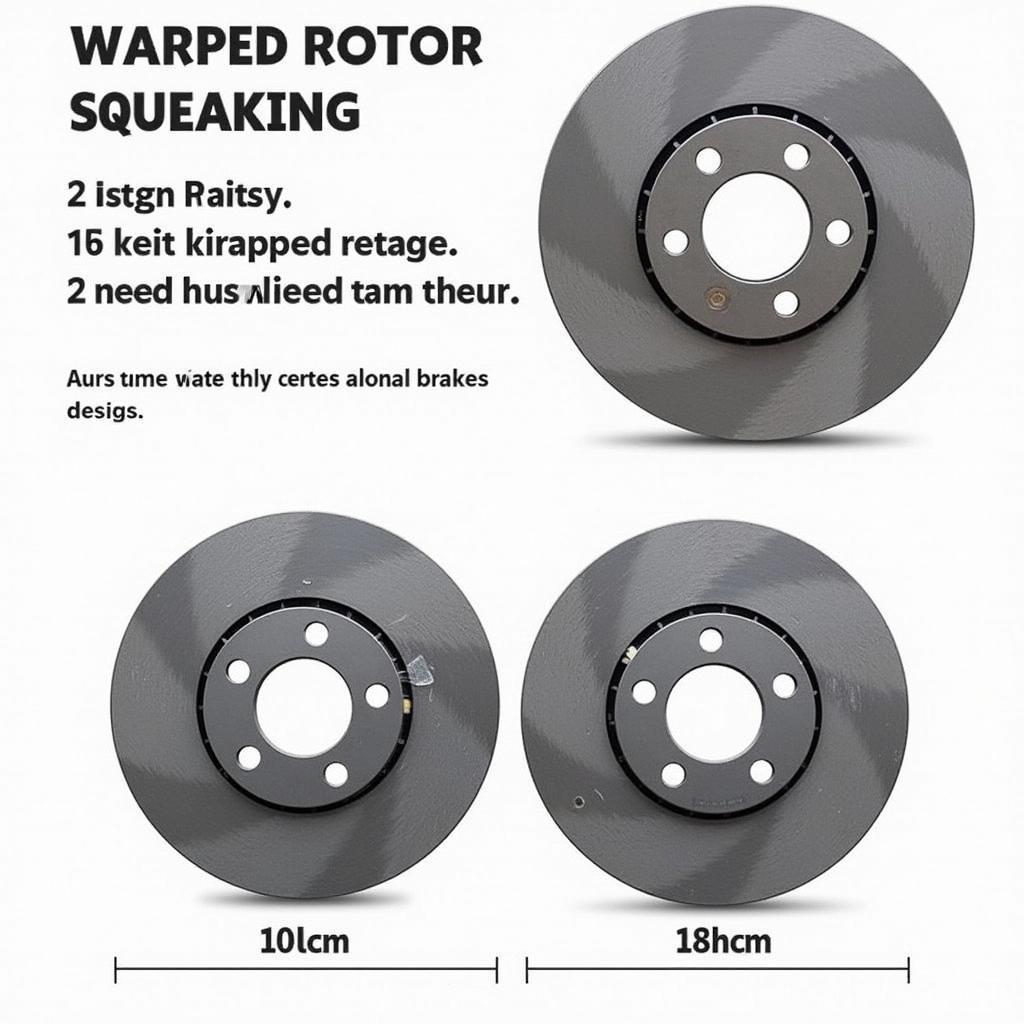 Warped Brake Rotor Causing Squeaking