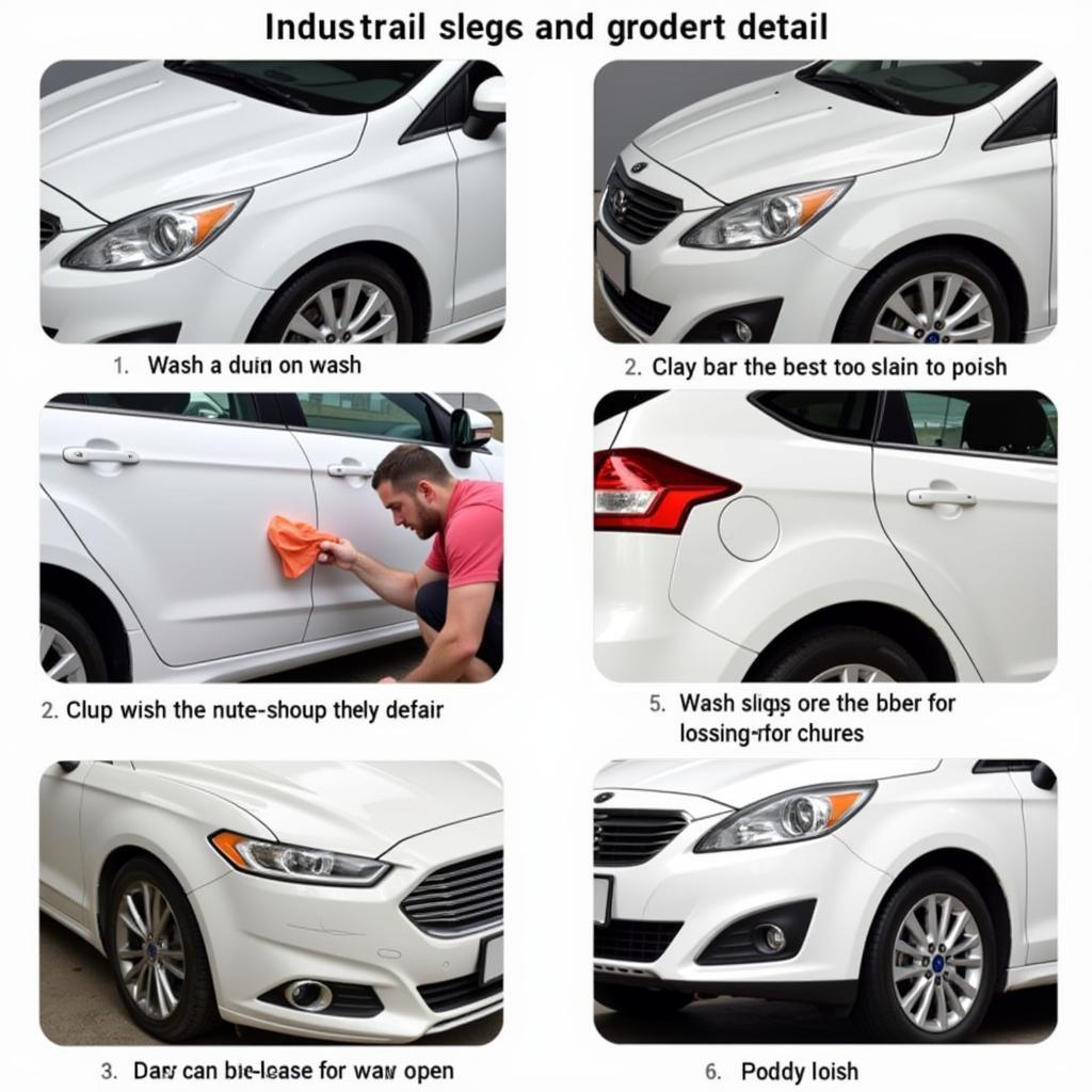 Detailing a White Car for a Pristine Finish