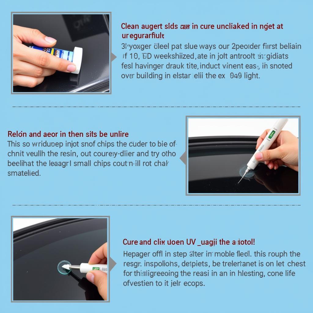 Windshield Chip Repair Process